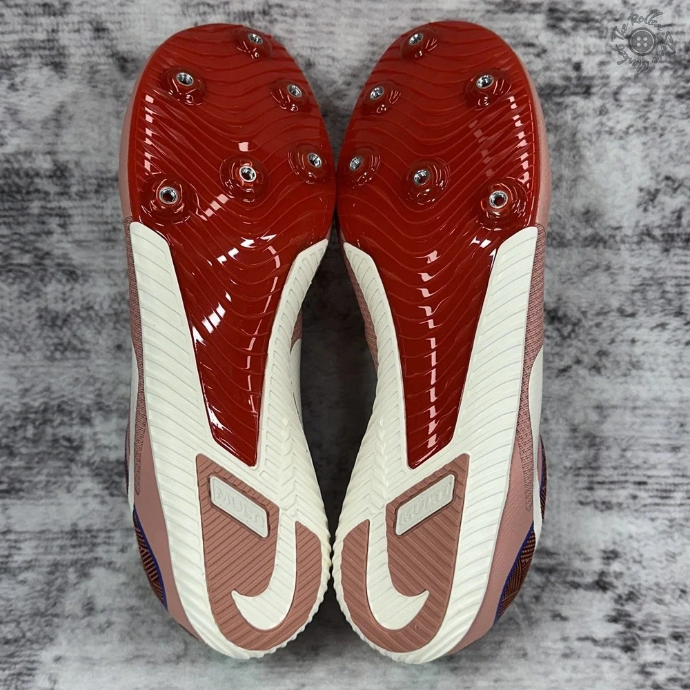 New No Box Nike Zoom Rival Multi All Red Pink Stardust Men's Size 14‎ HQ2062-600